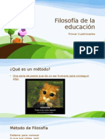 Métodos de La Filosofía