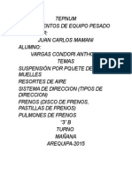 Sistema de Suspsuspension  den un auto toyota