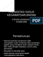 Presentasi Kasus Kegawatdaruratan Stevens Johnson Syndrome