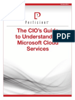 CIO's Guide to Understanding Microsoft Cloud Services