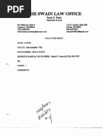 Neighbors Original Attorney Sarah Swain Filed The FBI Impersonation Complaint Against Lawrence Kansas Police Dept. in The Neighbors Federal Cases