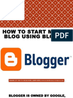 How To Use Blogger