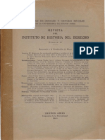 Revista de Historia Del Derecho, Nº11, 1960 - Artículo Zorroaquín Becú «La Doctrina Jurídica de La Revolución de Mayo»