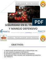 Seguridad en El Transito y Manejo Defensivo