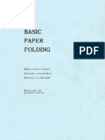 Basic Paper Folding - Samuel Randlett PDF