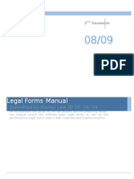 Legal Forms