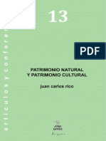 Patrimonio Natural y Patrimonio Cultural