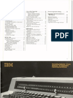IBM Selectric III Manual