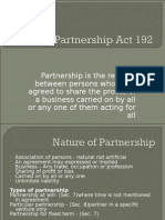 Partnership Act