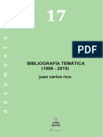 Bibliografía Temática 1986 - 2015