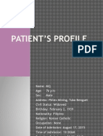 Patient’s Profile