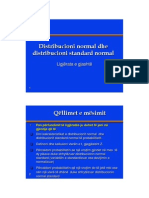 Ligjerata e Gjashte, Distribucioni Normal