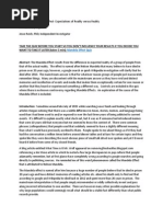 Download Exploring the Mandela Effect- Expectations of Reality versus Reality  A Preliminary Report  Jesse Reich PhD Independent Investigator   by breakingthesilence SN279393746 doc pdf