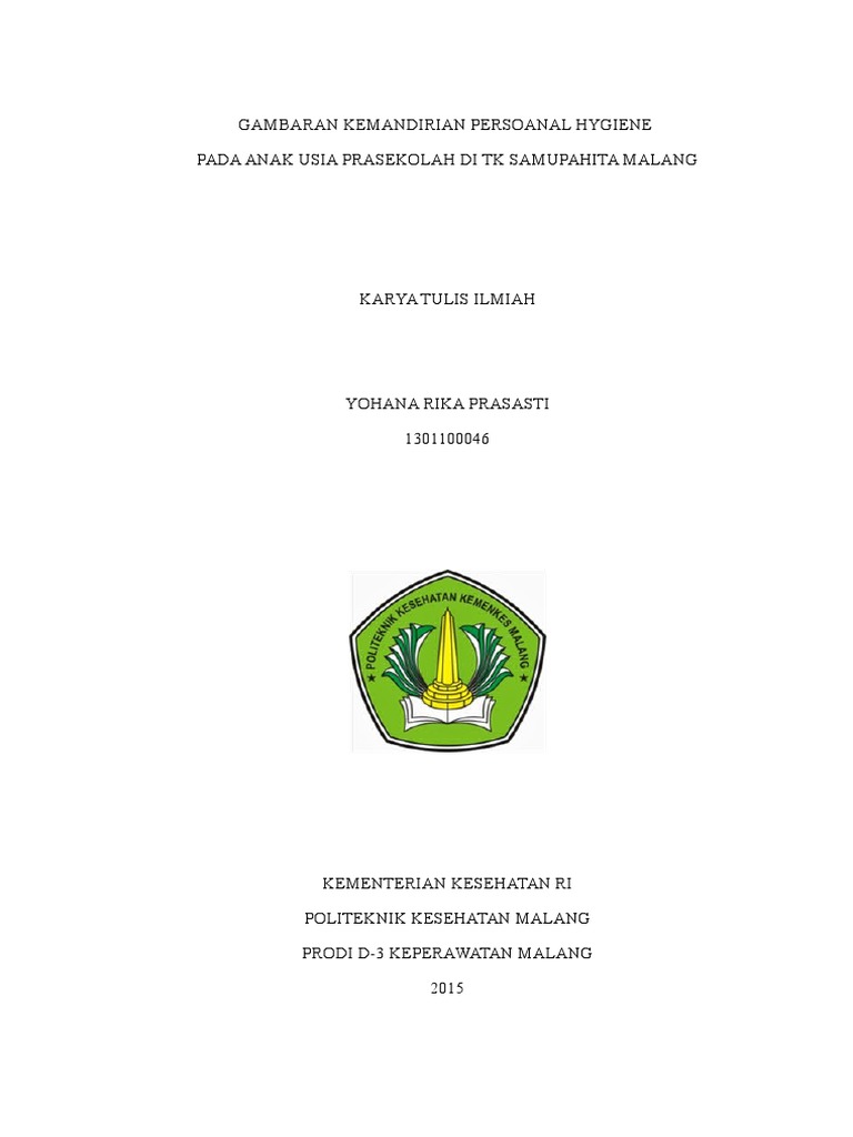 Proposal Keperawatan Anak