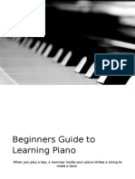 Beginners Guide To Learning Piano