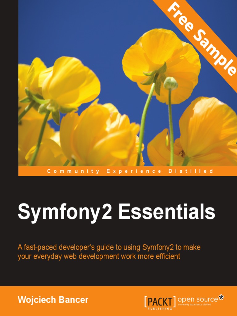 Symfony2 Essentials - Sample Chapter | PDF | Php | Command Line Interface