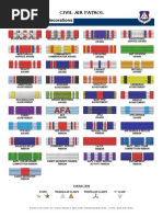 Cadet Ribbons Chart