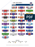 Cadet Ribbons Chart