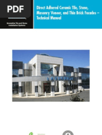 Download Direct Adhered Ceramic Tile Stone and Thin Brick Facades Technical Design Manual by LATICRETE International SN2794108 doc pdf