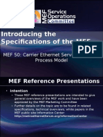 Overview of MEF 50