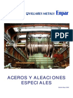 Aceros y Aleaciones Especiales PDF