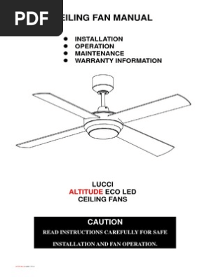 Ceiling Fan Service Manual Electrical Connector Switch