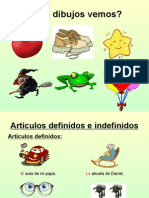 ARTICULOS DEFINIDOS INDEFINIDOS