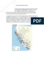 Informe de Visita Al COES