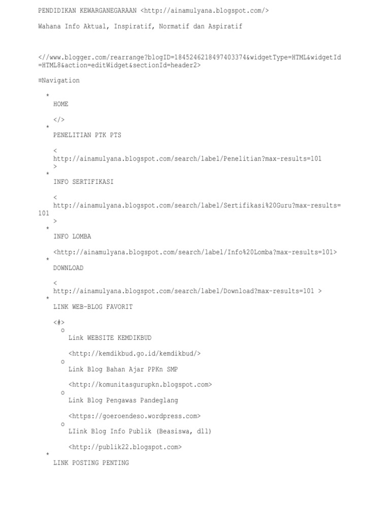 Laporan dgdsgPenelitian Tindakan Kelas (Ptk) Pkn Lengkap