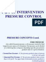 well intervention pressure control