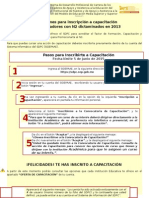 Instruciones Para Capacitación 2015