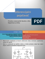 Diferencijalno Pojačalo