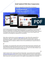 Opera Mini For Android Updated With Data Compression