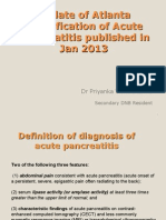 Update of Atlanta Classification of Acute Pancreatitis Published