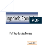 Ingenieria Economica: El Dinero en El Tiempo