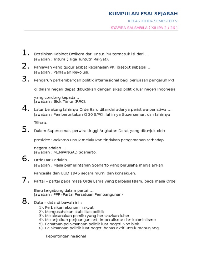 Kumpulan Esai Sejarah