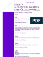 História Econômica. Considerações sobre um campo disciplinar