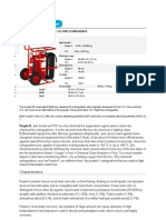 Model 691 - PURPLE K / CO Fire Extinguisher: Characteristics