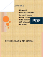 Pengelolahan Air Limbah