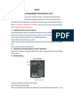 UArm Learning Mode Instructions v1.0.Pd