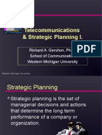 Strategic Planning I