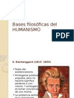 Bases filosóficas del humanismo según Kierkegaard, Jaspers, Heidegger y otros