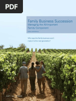 Family Business Succession