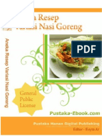 Pustaka eBook.com Aneka Resep Nasi Goreng