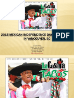 2015 Mexican Independence Day Celebration in Vancouver BC