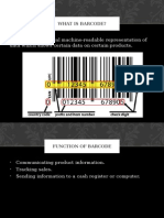 Barcode Is An Optical Machine-Readable Representation of Data Which Shows Certain Data On Certain Products
