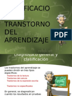 Clasificación y diagnóstico de los trastornos del aprendizaje