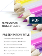 Pencil Tips Ppt Education Template1
