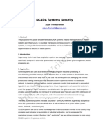SCADA Systems Security