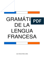 Gramática de La Lengua Francesa